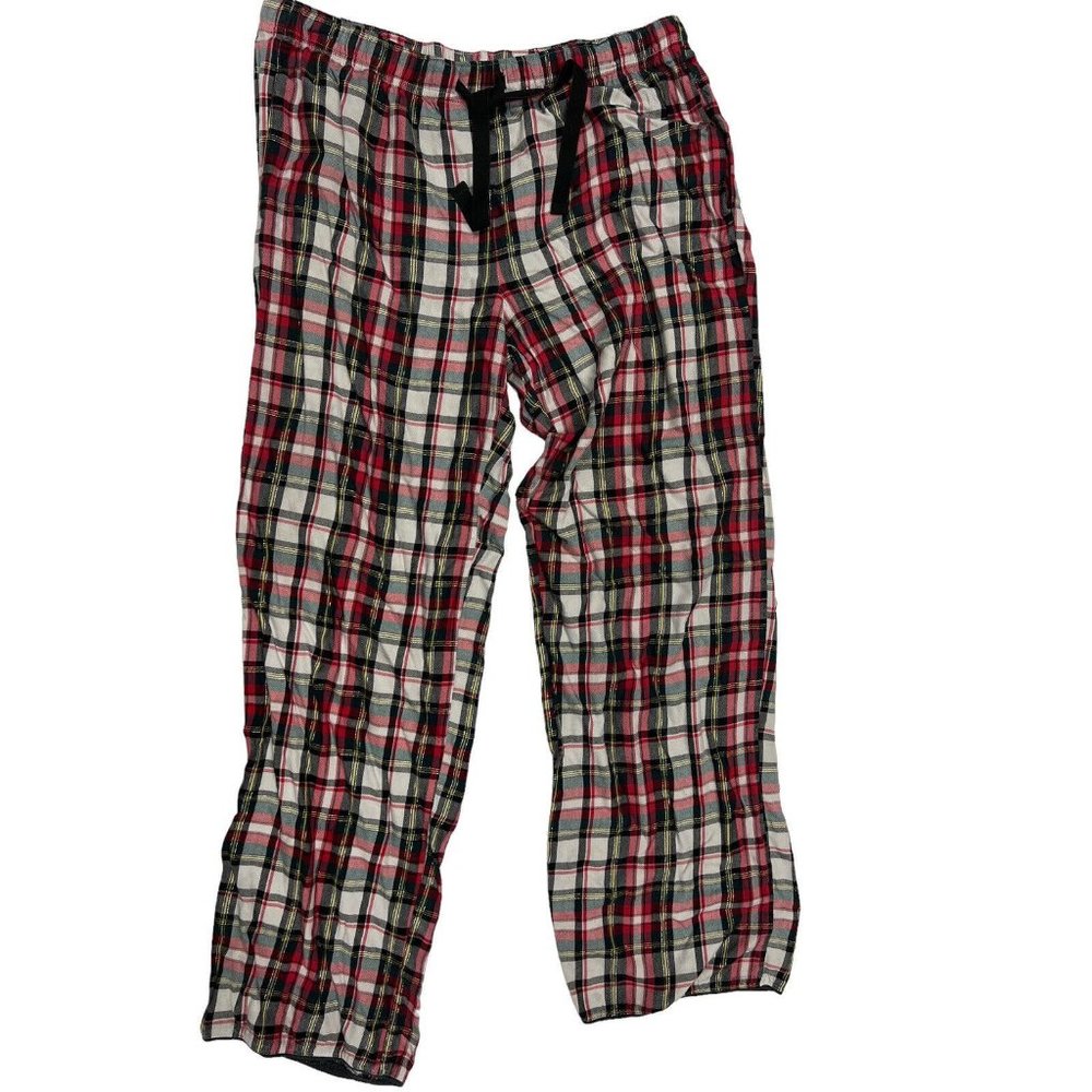 VIctoria Secret Womens M Plaid Pajama Pants Holiday Plaid